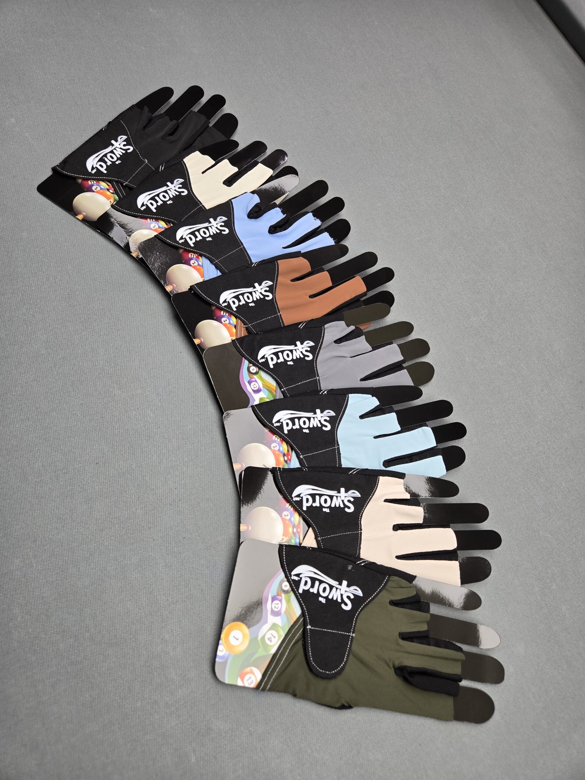 Professional 3-Finger-Billardhandschuh „Style & Precision“