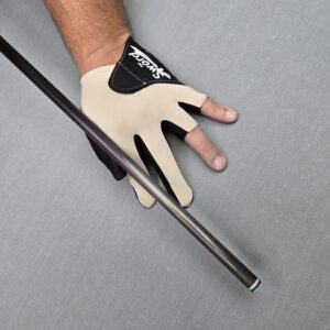 Professional 3-Voll-Finger-Billardhandschuh „Style & Precision full finger“