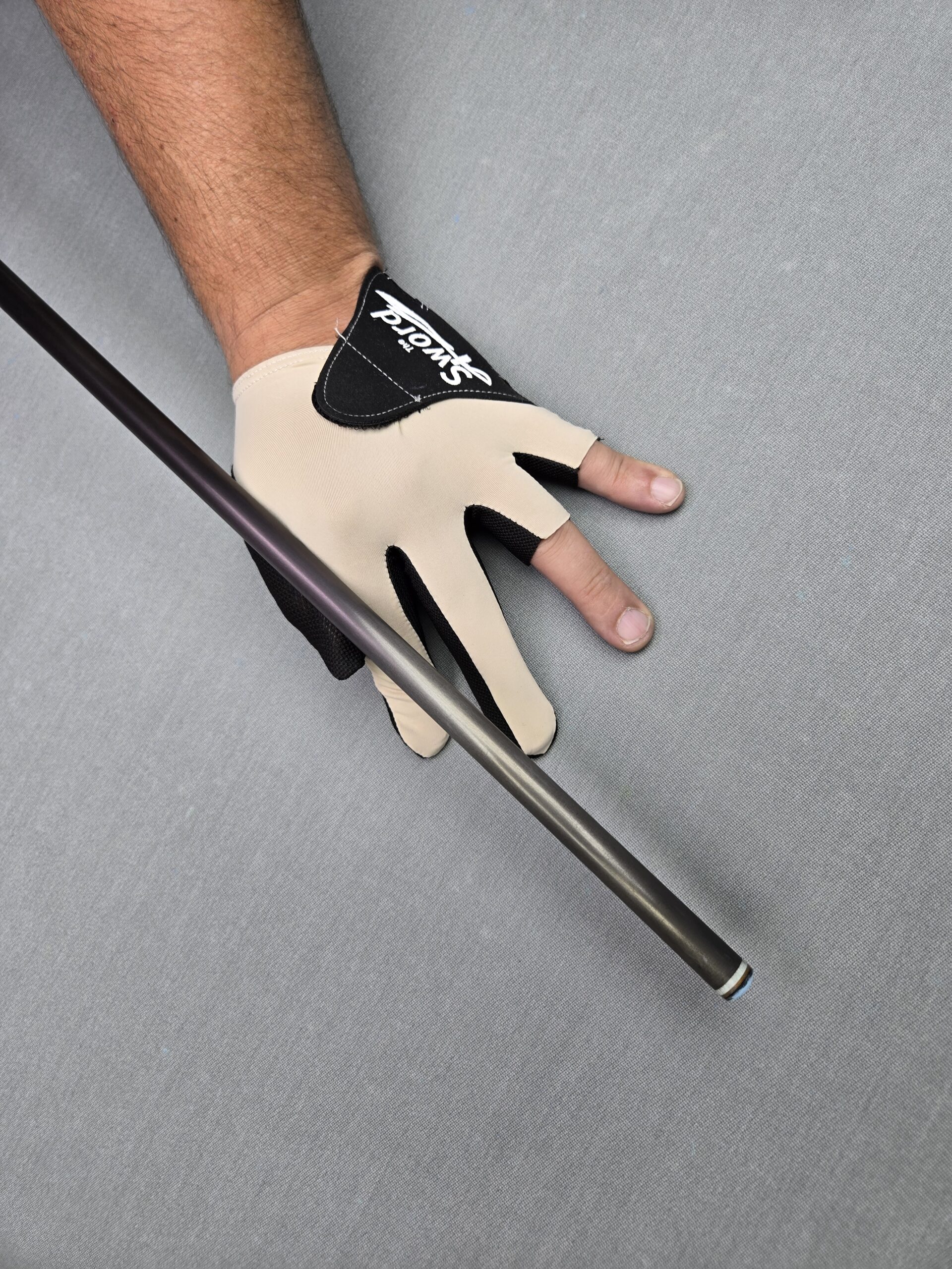 Professional 3-Voll-Finger-Billardhandschuh „Style & Precision full finger“