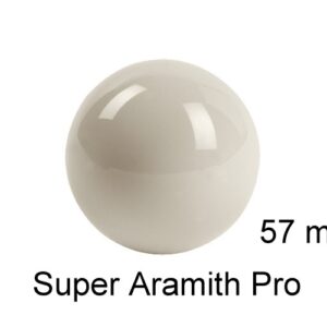Spielball weiß Super Aramith Pro 57,2mm