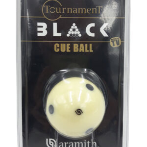 Spielball weiß 57,2 Tournament Mosconi Black Dot
