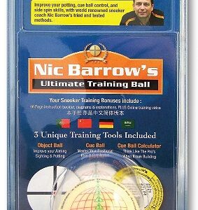 Kugel Training Snooker Nic Barrow 52mm mit Anleitung