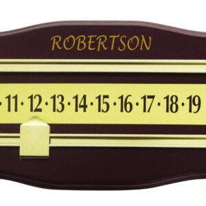Anzeigetafel Robertson für Pool/Snooker, 2 Spieler