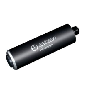 Queueverlängerung, Exceed 4 inch, schwarz-matt
