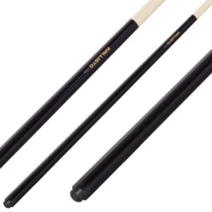 Billardqueue, Snooker, Kallisto KA-1, schwarz, einteilig, Klebeleder