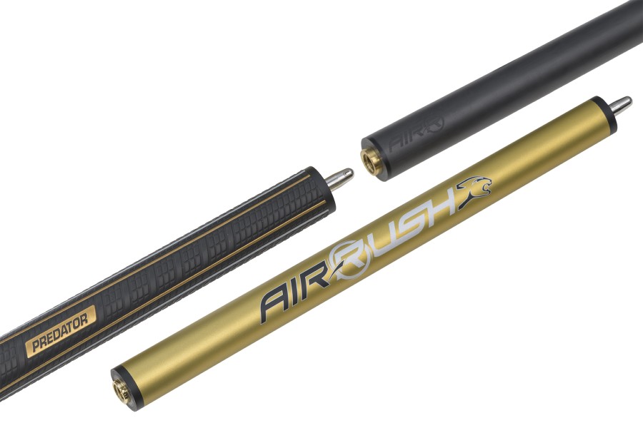 Billardqueue, Pool, Predator Air Rush Gold SW, Jump, Sport Wrap, dreiteilig, Uni-Loc – Bild 3