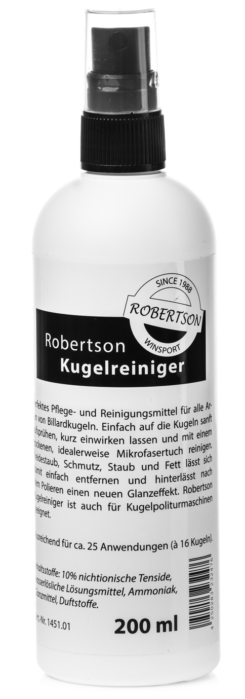 Robertson - Kugeln Set inkl. Reiniger und Mikrofasertuch – Bild 2