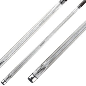 Billardqueue, Pool, Poison Maelith Grey, No Wrap, Radial, 12.4mm