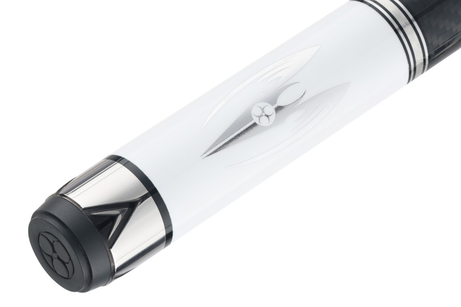 Billardqueue, Pool, Poison Maelith White/Black, Radial, 12.4mm – Bild 5