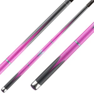 Billardqueue, Pool, Poison Maelith Pink, No Wrap, Radial, 12.4mm