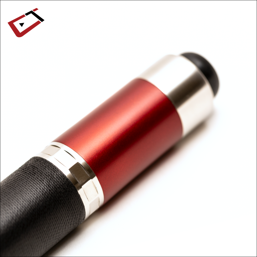 Billardqueue, Pool, Cuetec Cynergy CT-15K Carbon, rubin-rot, 3/8x14, 11.8mm – Bild 5