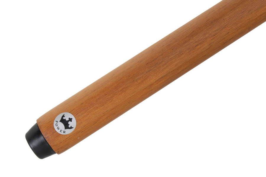 Billardqueue, Pool, Power, natur, einteilig, Schraubleder – Bild 4