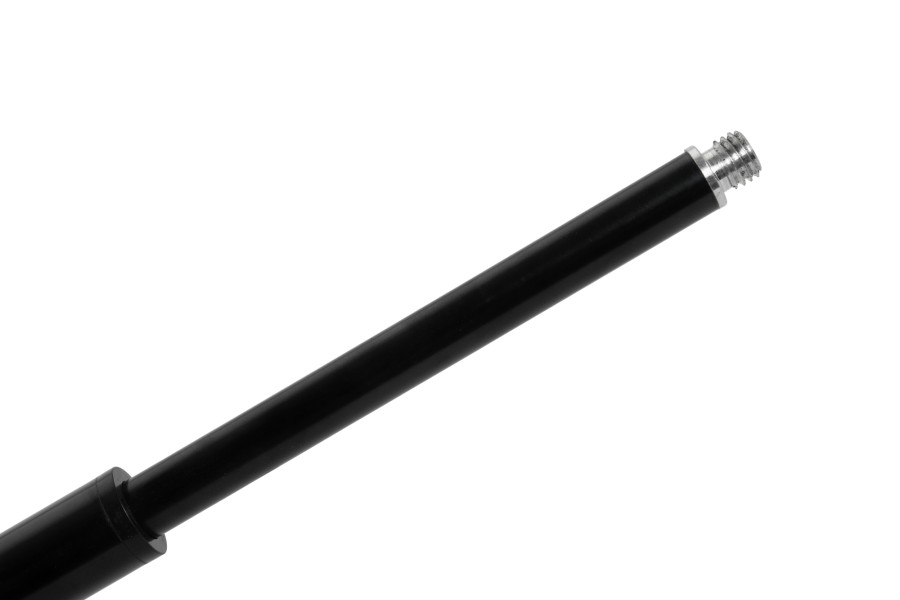 Brückenstiel inkl. Aufsatz Cross, schwarz, Metall, teleskopisch – Bild 5