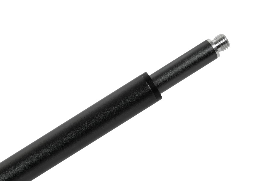 Brückenstiel inkl. 2 Aufsätze, Anthrazit, Aluminium, teleskopisch – Bild 5