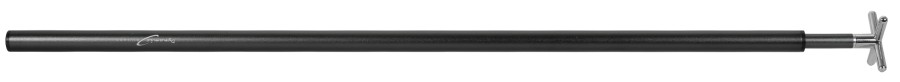 Brückenstiel inkl. 2 Aufsätze, Anthrazit, Aluminium, teleskopisch – Bild 2