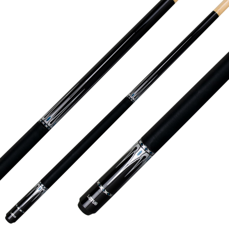 Billardqueue, Pool, Lotus CL-1, schwarz, 5/16x18