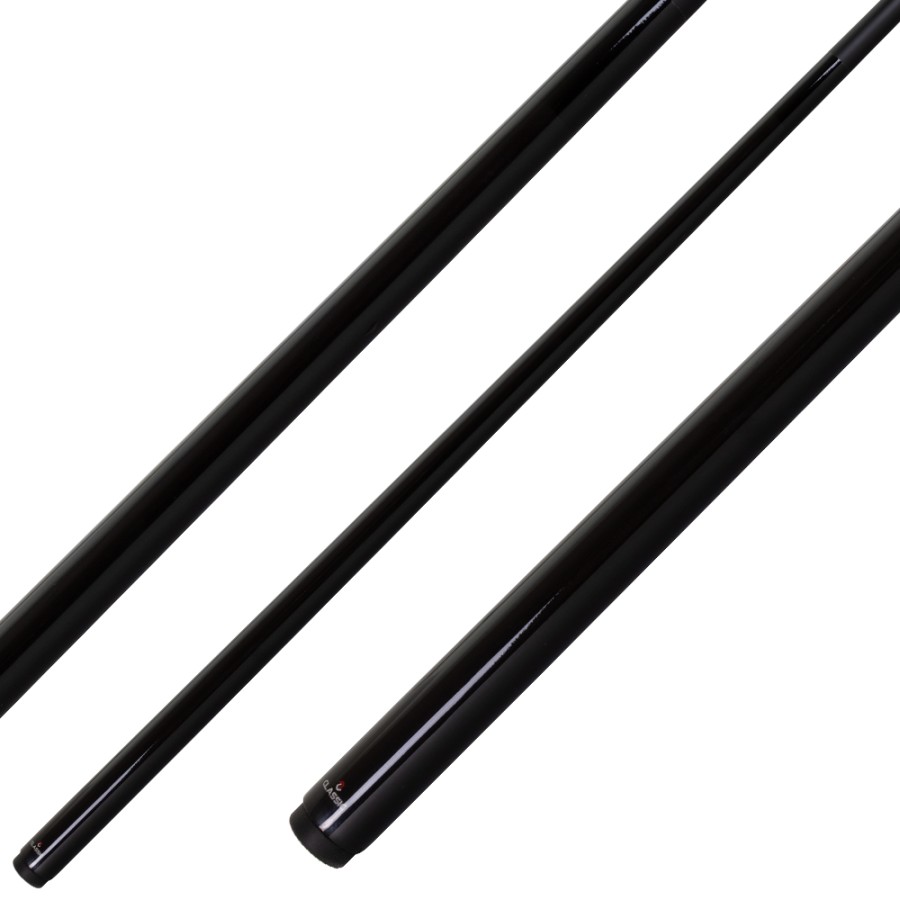 Billardqueue, Pool, Classic Fibre, schwarz, einteilig