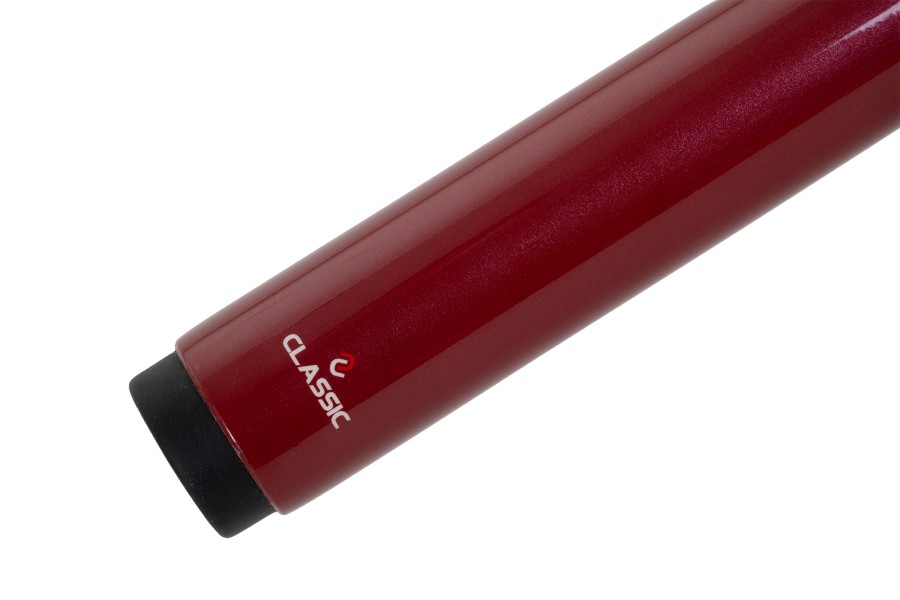 Billardqueue, Pool, Classic Fibre, rot, einteilig – Bild 5