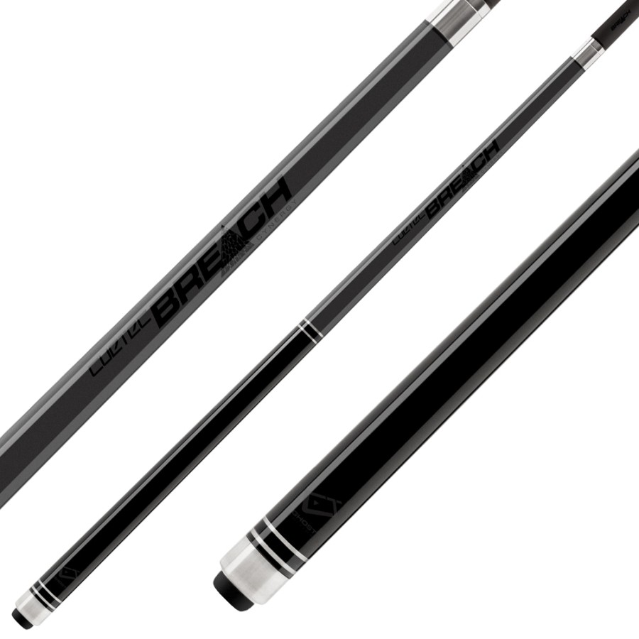 Billardqueue, Pool, Cuetec Breach Cynergy CT-15K Carbon Break, Ghost Edition, 3/8x14