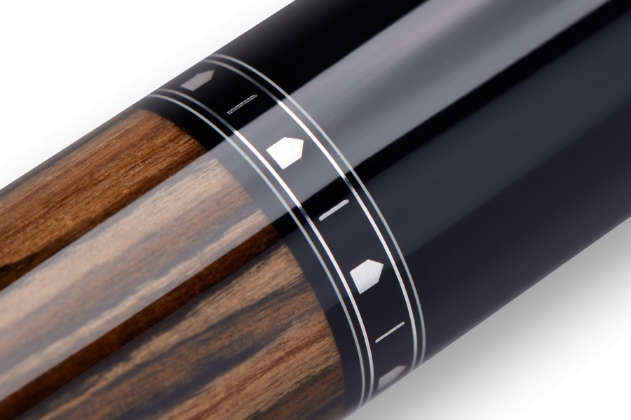 Billardqueue, Pool, Cuetec Cynergy Truewood Gen. 2, ebony I NW, 3/8x14, 11.8mm – Bild 5