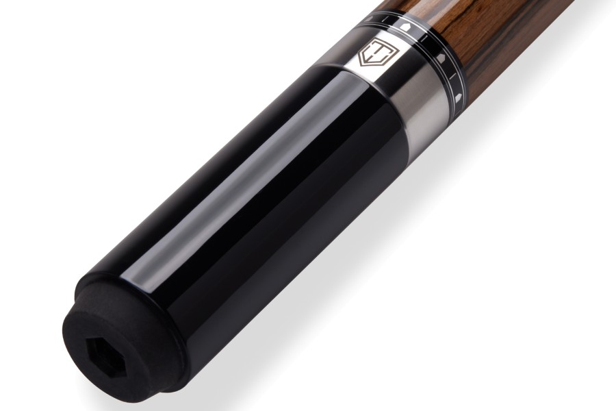 Billardqueue, Pool, Cuetec Cynergy Truewood Gen. 2, ebony II LTW, 3/8x14, 12.5mm – Bild 6