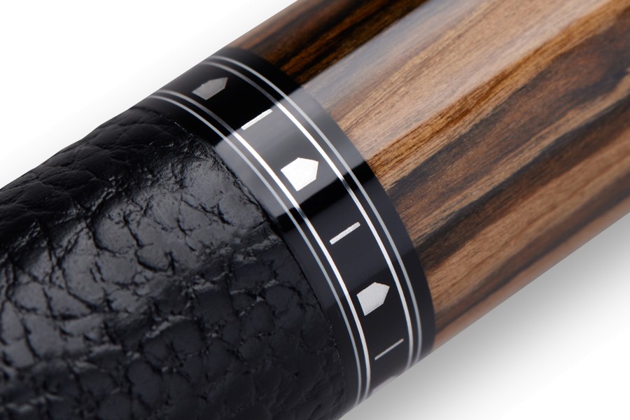 Billardqueue, Pool, Cuetec Cynergy Truewood Gen. 2, ebony II LTW, 3/8x14, 12.5mm – Bild 5