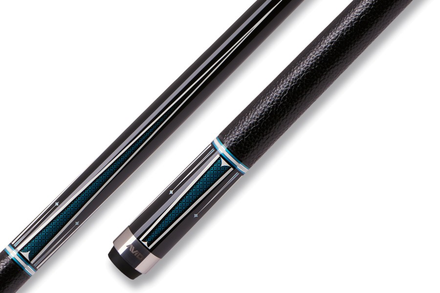 Billardqueue, Pool, Cuetec Opt-X, Teal, 3/8x14, 12,75mm – Bild 3