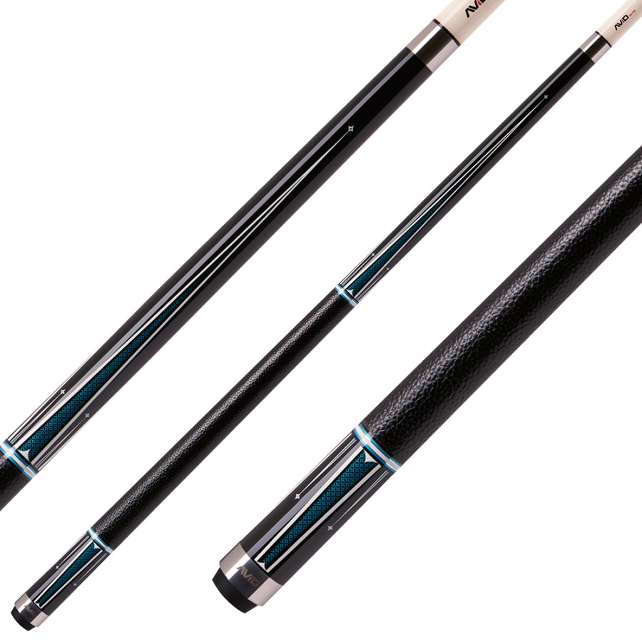 Billardqueue, Pool, Cuetec Opt-X, Teal, 3/8x14, 12,75mm