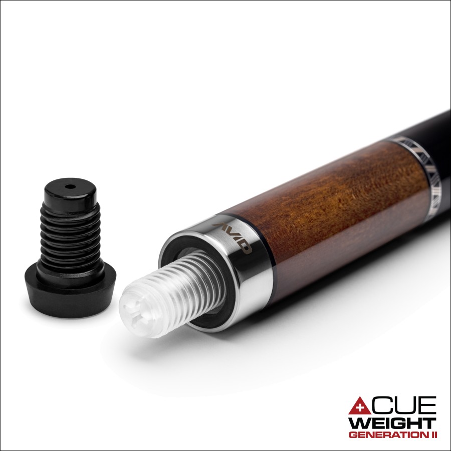 Billardqueue, Pool, Cuetec Avid Surge Break, braun, 3/8x14 – Bild 8