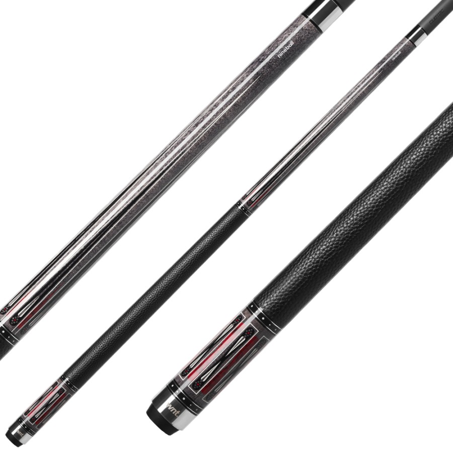 Billardqueue, Pool, Cuetec Cynergy Nineball Shark Gray Stain LTW, 3/8x14, 11.8mm