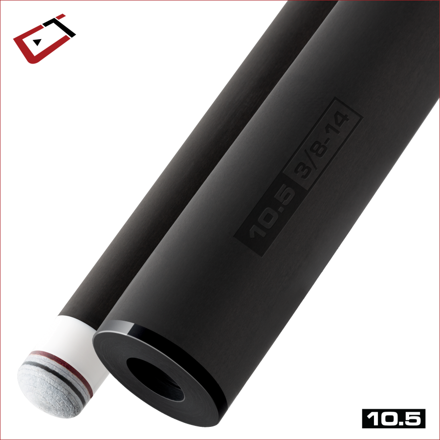 Oberteil, Pool, Cuetec Cynergy CT-15K Carbon, 3/8x14, 21,3mm joint, 10.5mm