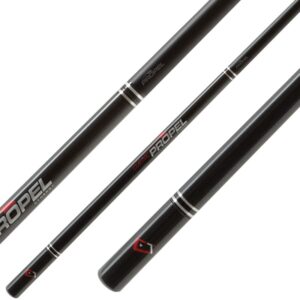 Billardqueue, Pool, Cuetec Jump Cynergy Propel, schwarz, Schnellverschluss