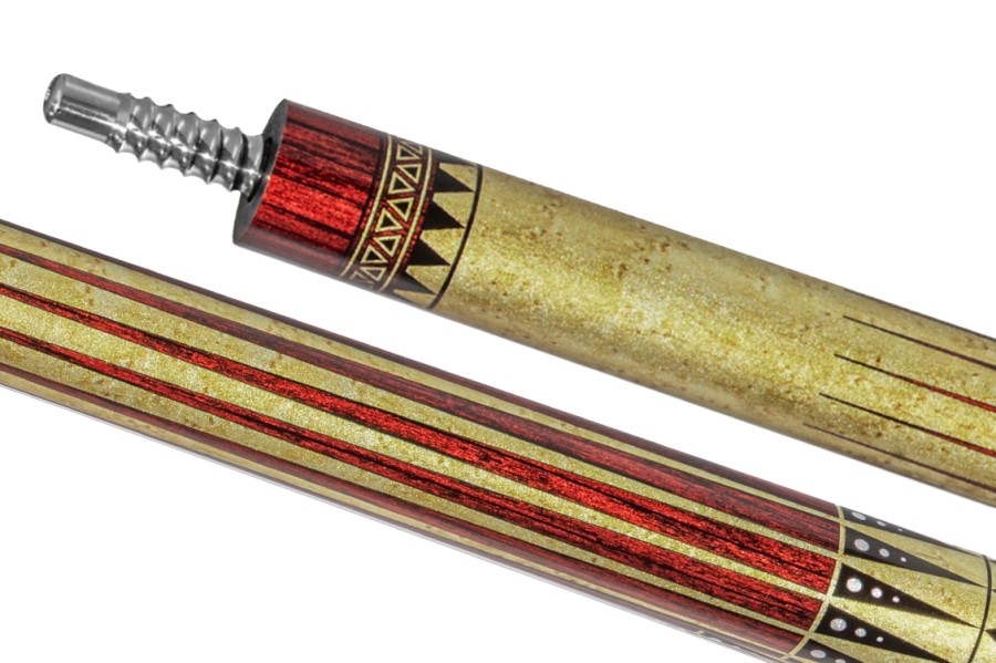 Billardqueue, Pool, EVO Warrior Maxbing Edition, Ember Sunset Komplettset, 12.5mm, Radial – Bild 6