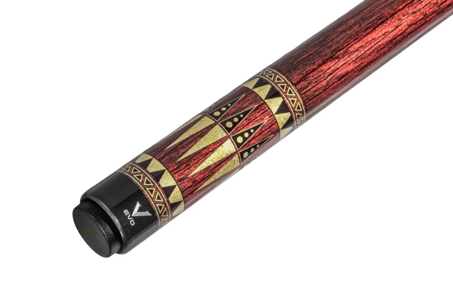 Billardqueue, Pool, EVO Warrior Maxbing Edition, Ember Sunset Komplettset, 12.5mm, Radial – Bild 9