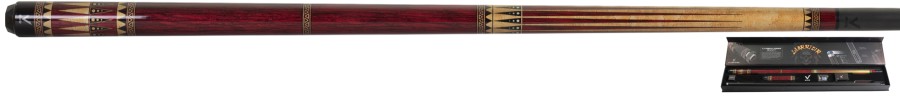 Billardqueue, Pool, EVO Warrior Maxbing Edition, Ember Sunset Komplettset, 12.5mm, Radial – Bild 2