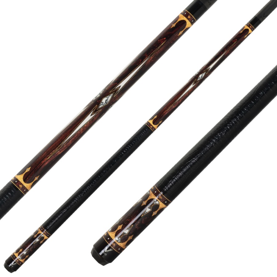 Billardqueue, Pool, EVO Crown Maxbing Edition, Ancient Oak Komplettset, 12.5mm, Radial – Bild 5