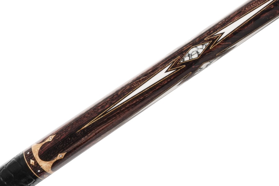 Billardqueue, Pool, EVO Crown Maxbing Edition, Ancient Oak Komplettset, 12.5mm, Radial – Bild 7