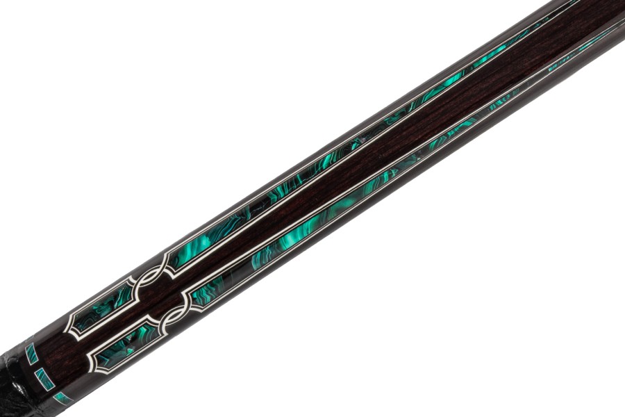 Billardqueue, Pool, EVO Luna Maxbing Edition, Malachite Eclipse Komplettset, 12.5mm, 3/8x10 – Bild 7