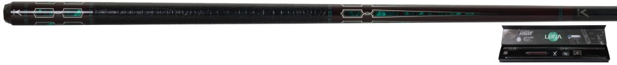 Billardqueue, Pool, EVO Luna Maxbing Edition, Malachite Eclipse Komplettset, 12.5mm, 3/8x10 – Bild 2