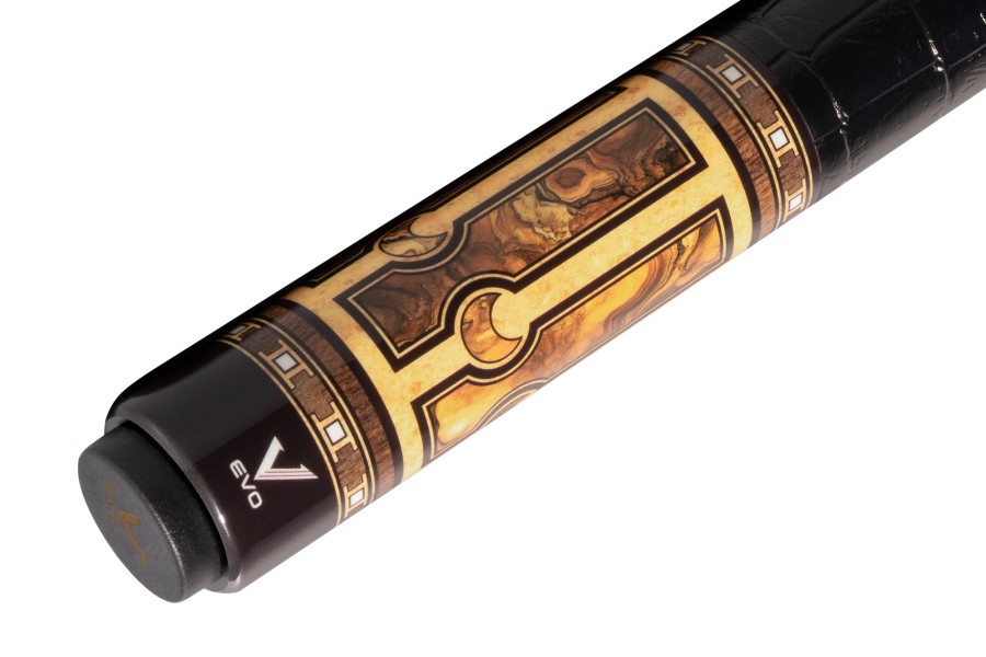 Billardqueue, Pool, EVO Luna Maxbing Edition, Golden Crest Komplettset, 12.5mm, 3/8x10 – Bild 9