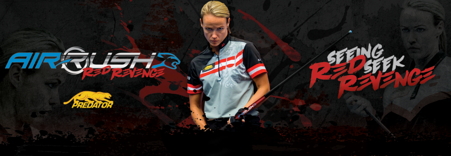 Billardqueue, Pool, Predator Air Rush Red SW, Jump, Sport Wrap, dreiteilig, Uni-Loc – Bild 9