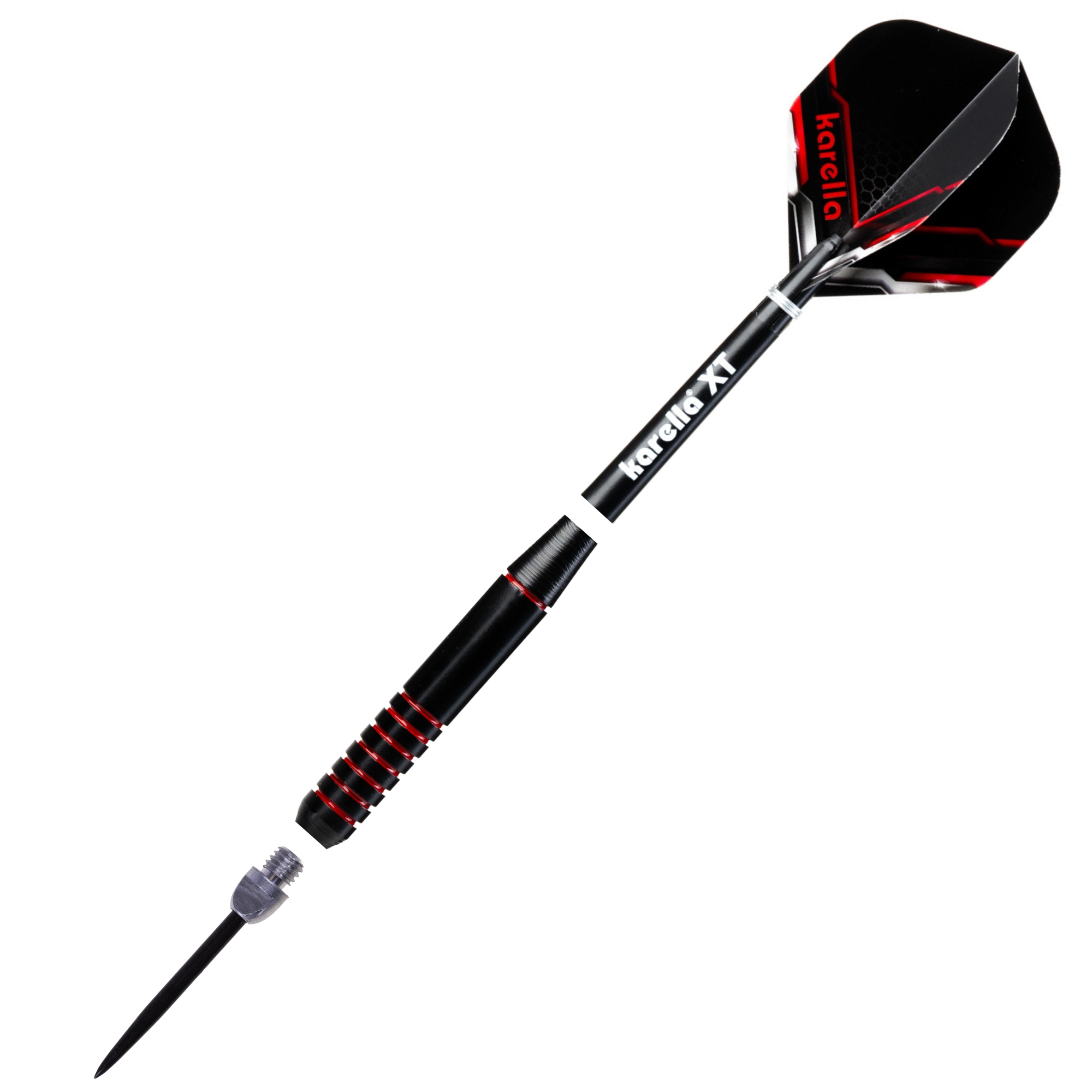 Karella - Dartspitzen Metall für Softdarts Alu 2BA 100 Sets in Aufbewahrungsdose (300 St.) – Bild 4