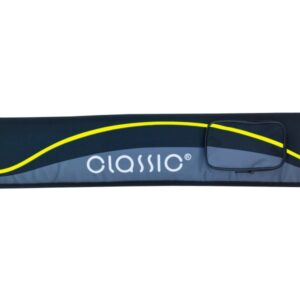 Queuetasche, Passion, schwarz-gelb, 2/2, 83 cm