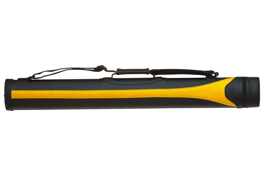 Queueköcher, Style SY-1, gelb-schwarz, 2/2, 85 cm