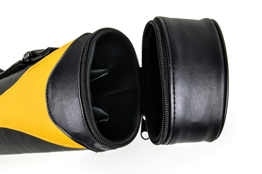 Queueköcher, Style SY-1, gelb-schwarz, 2/2, 85 cm – Bild 4