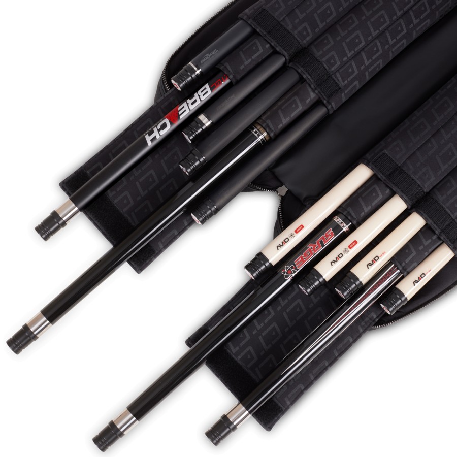 Queuetasche, Cuetec Pro Line, Noir Edition, 4x8, 85cm – Bild 6