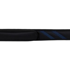 Queuetasche, Classic Stripes, schwarz-blau, 1/1, 83 cm