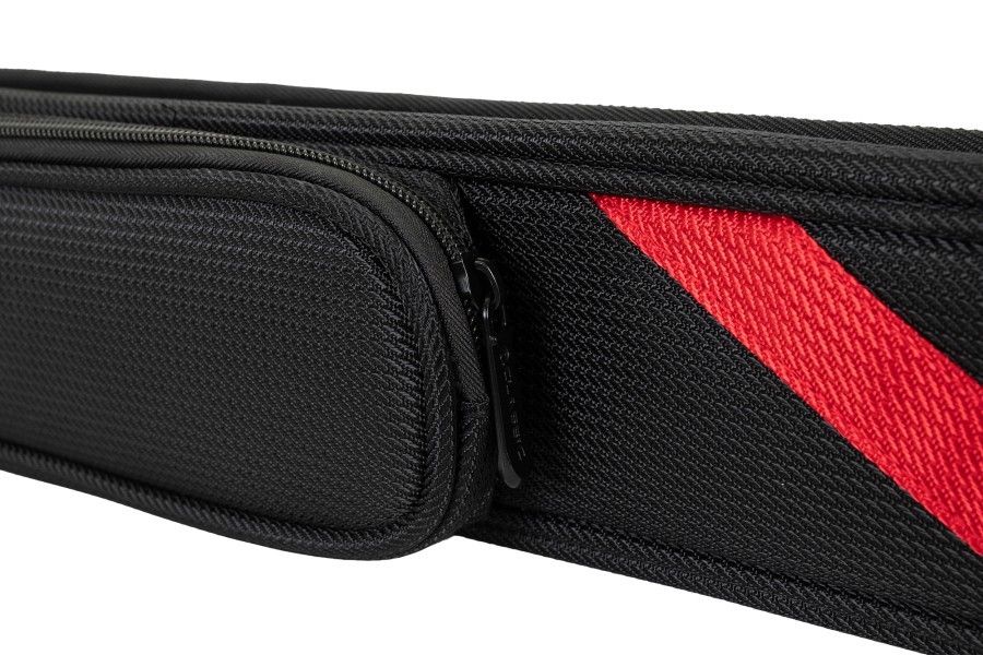 Queuetasche, Classic Stripes, schwarz-rot, 1/1, 83 cm – Bild 4