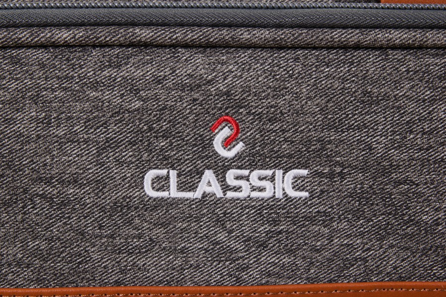 Queuetasche, Classic Challenger, grau-braun, 3/5, 85 cm – Bild 7