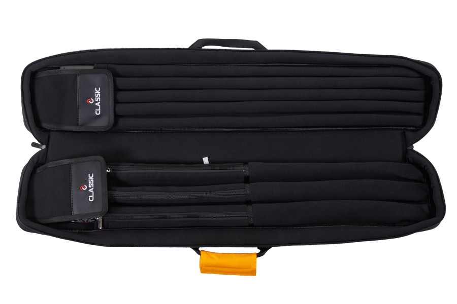 Queuetasche, Classic CueBuddy, schwarz-gelb, 3/5, 83 cm – Bild 4